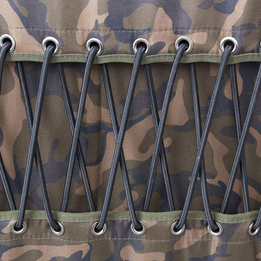 Fox R2 Camo Bedchair Close Up 5