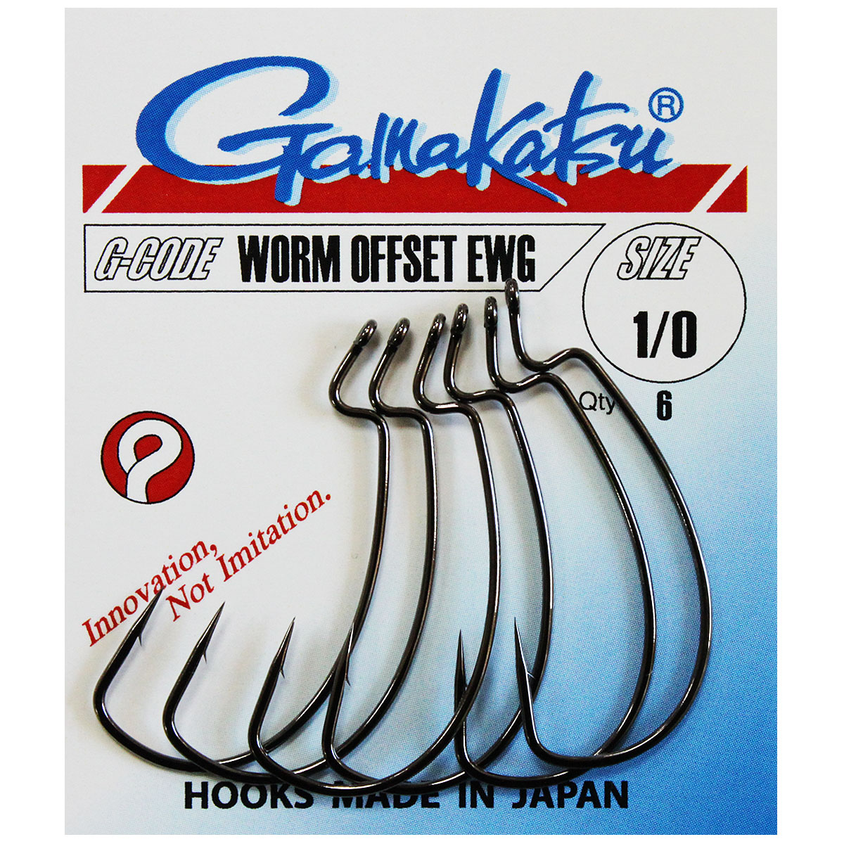 Gamakatsu Worm Hook Offset EWG