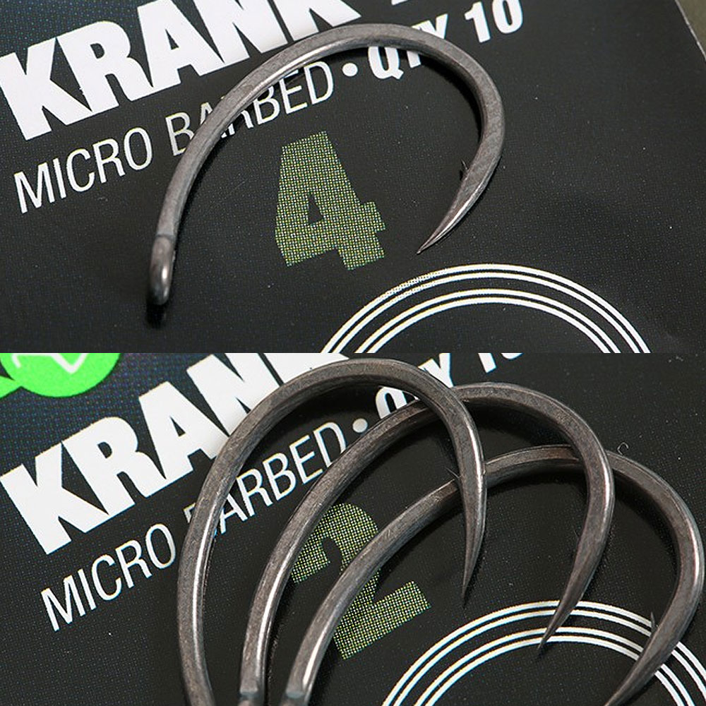 Korda Krank X Hooks 2 and 4 Close Ups