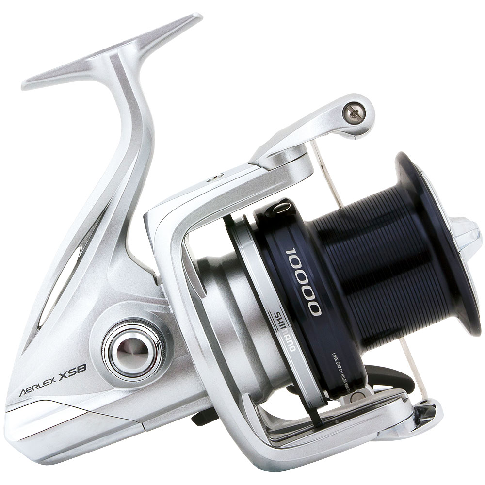 Shimano Aerlex XSB Angelrolle, von der Seite