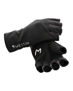 Westin HLF Fleece Handschuhe - Carbon Black