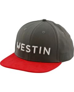 Westin Smooth Viking Helmet Cap - Grey / Red