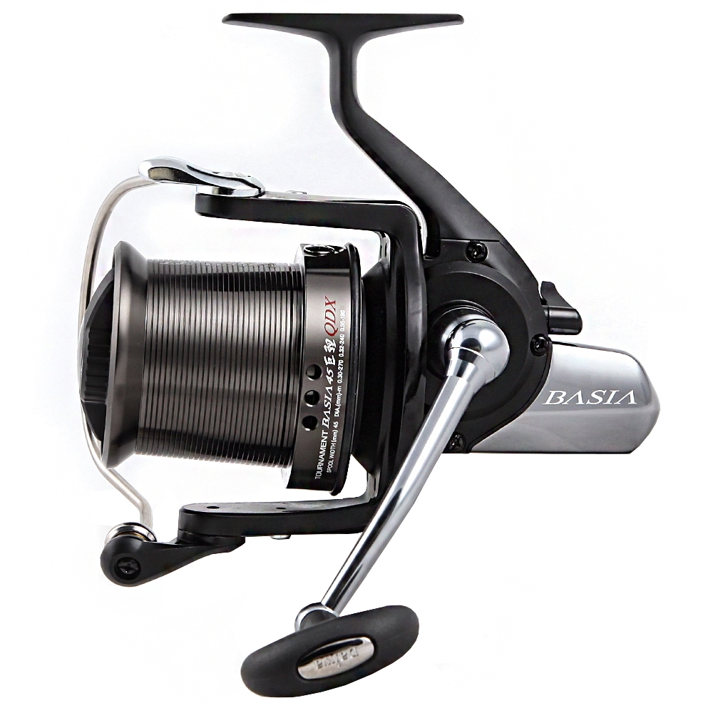 Daiwa Tournament Basia QDX Reel Left Side