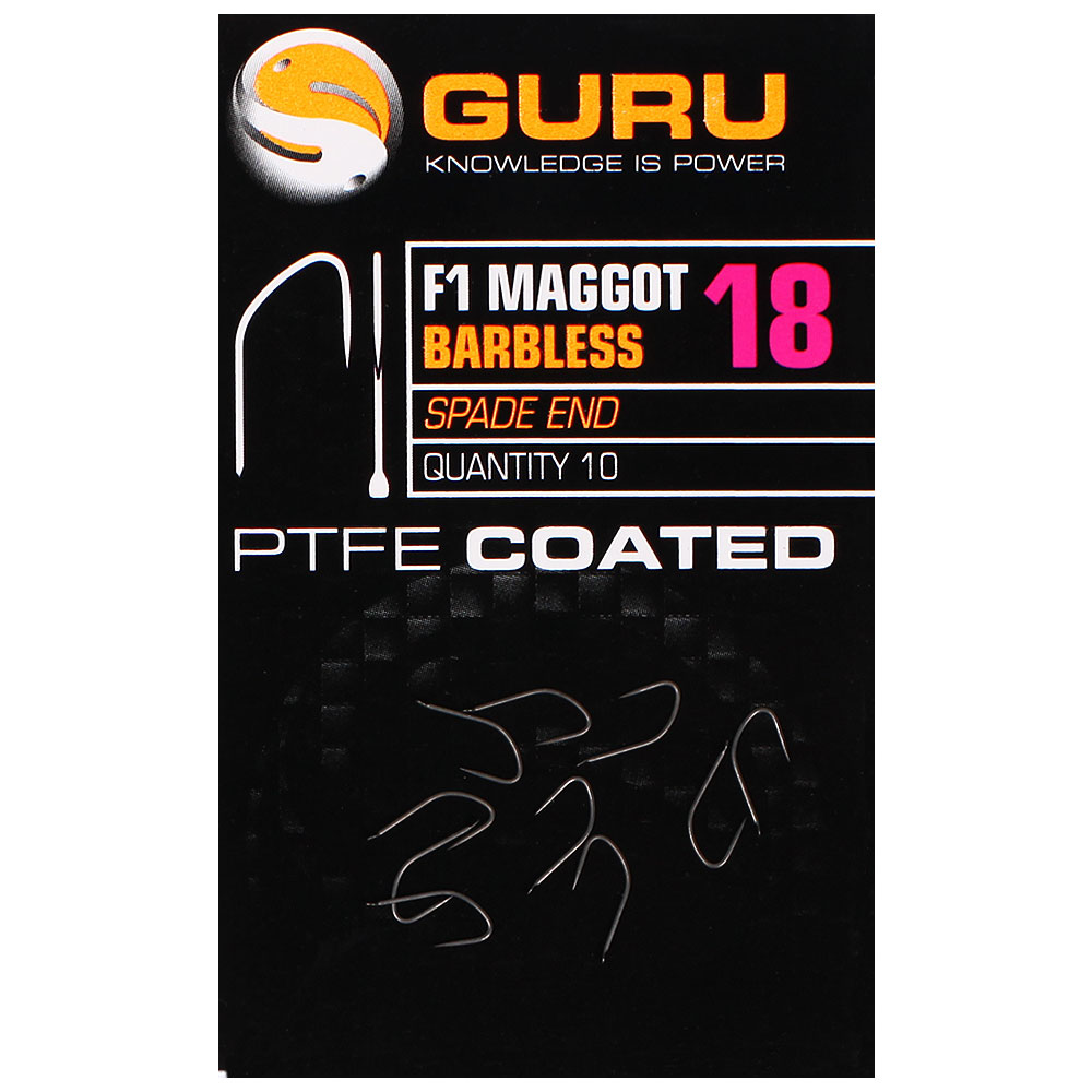 Guru F1 Maggot Hook size 18