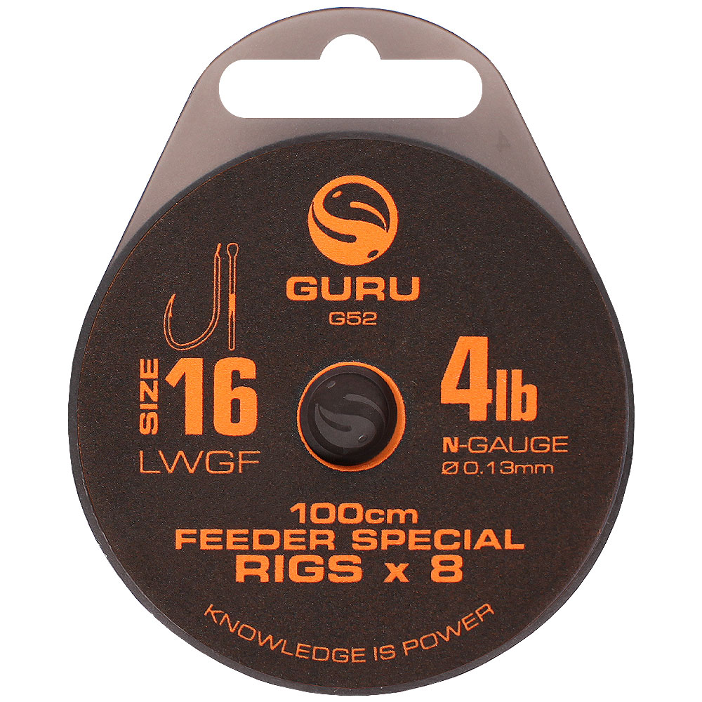 Guru LWGF Feeder Rig 16 to 4lb