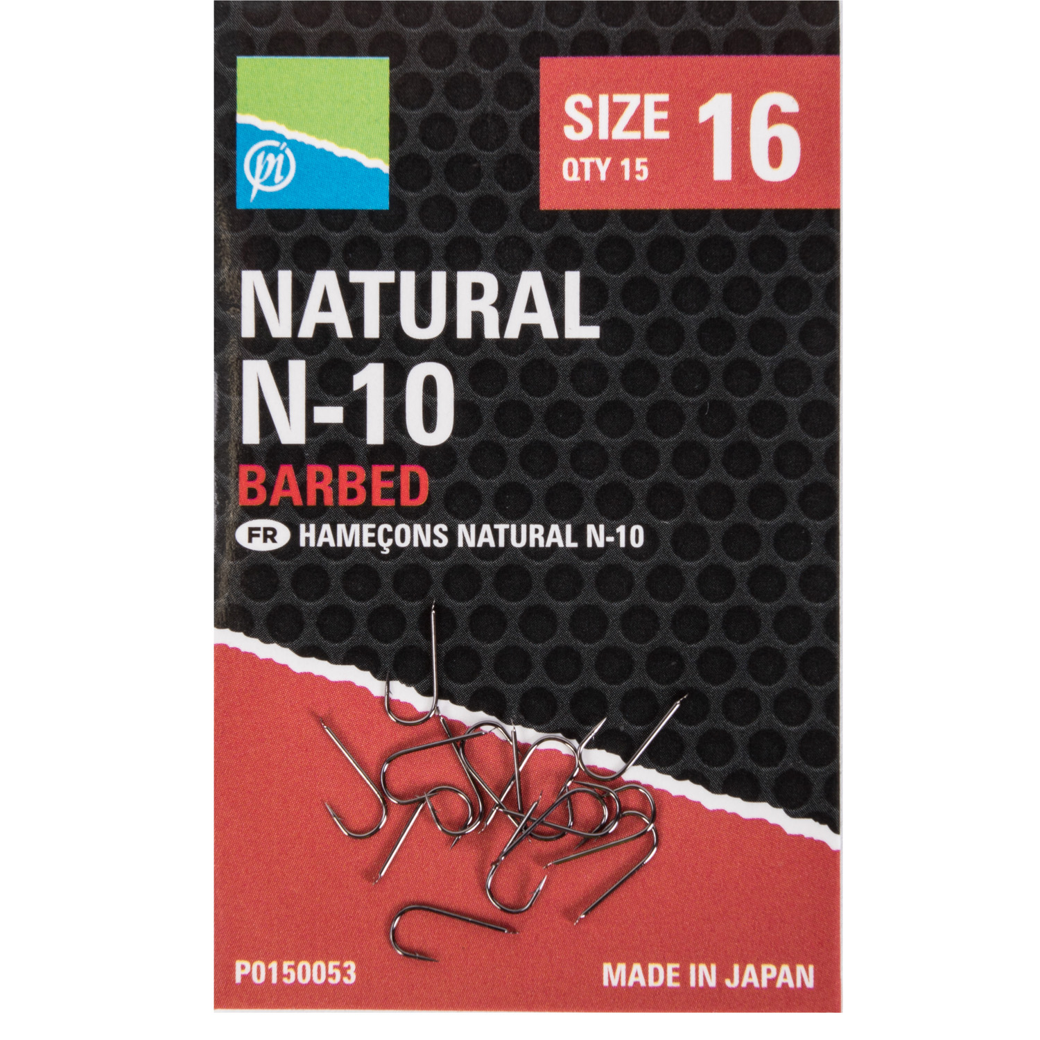 Preston Natural N-10 Barbed Hooks