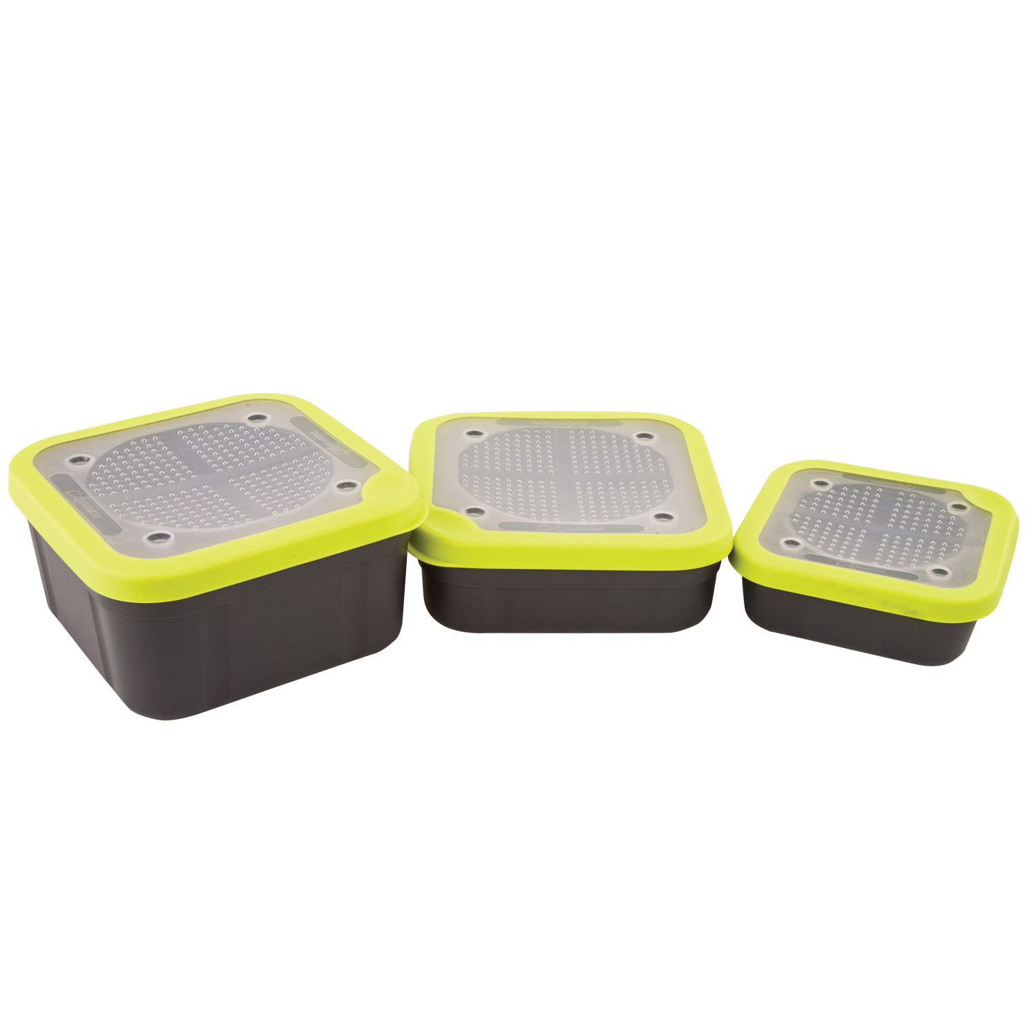 Matrix Bait Boxes Grey/Lime