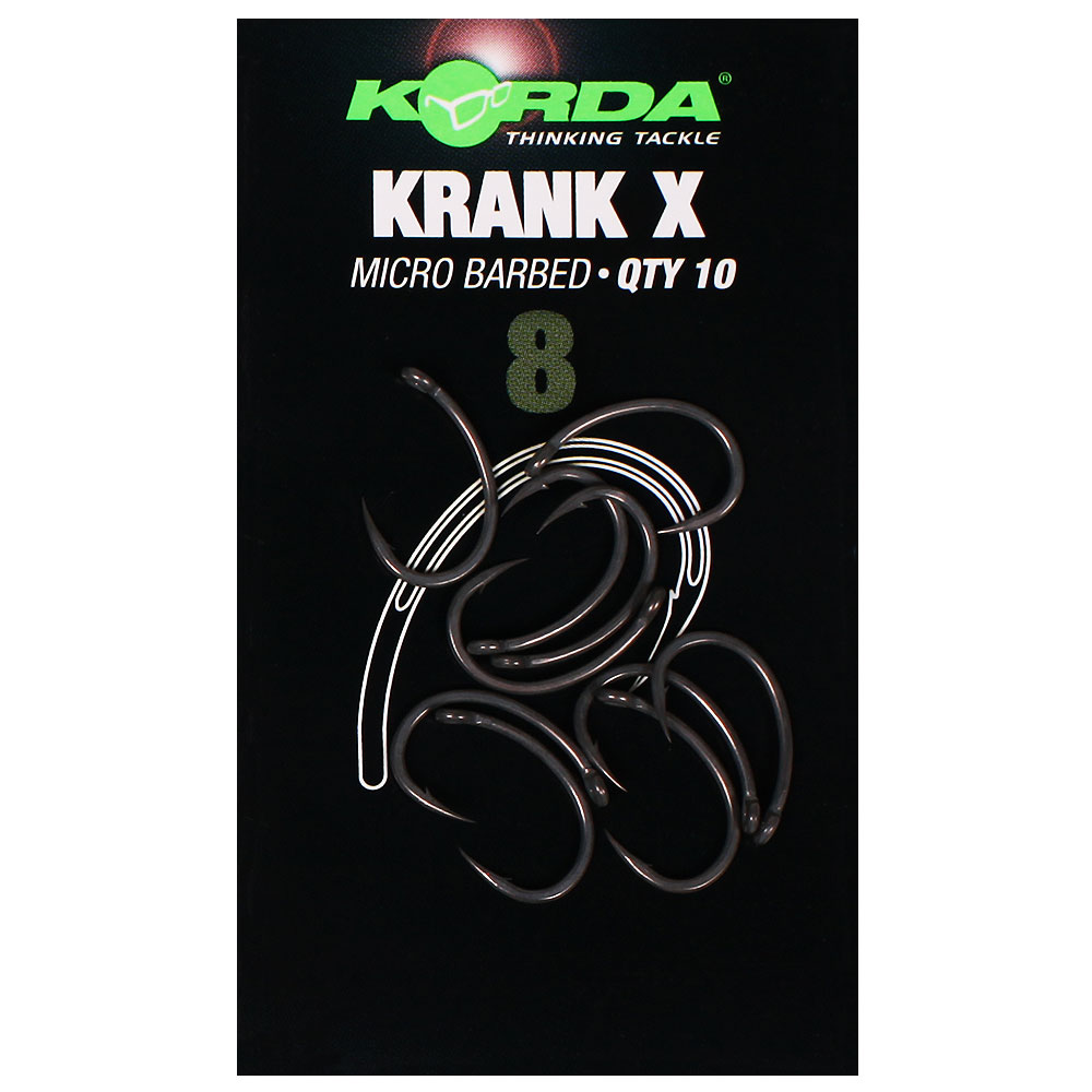 Korda Krank X Hooks Size 8